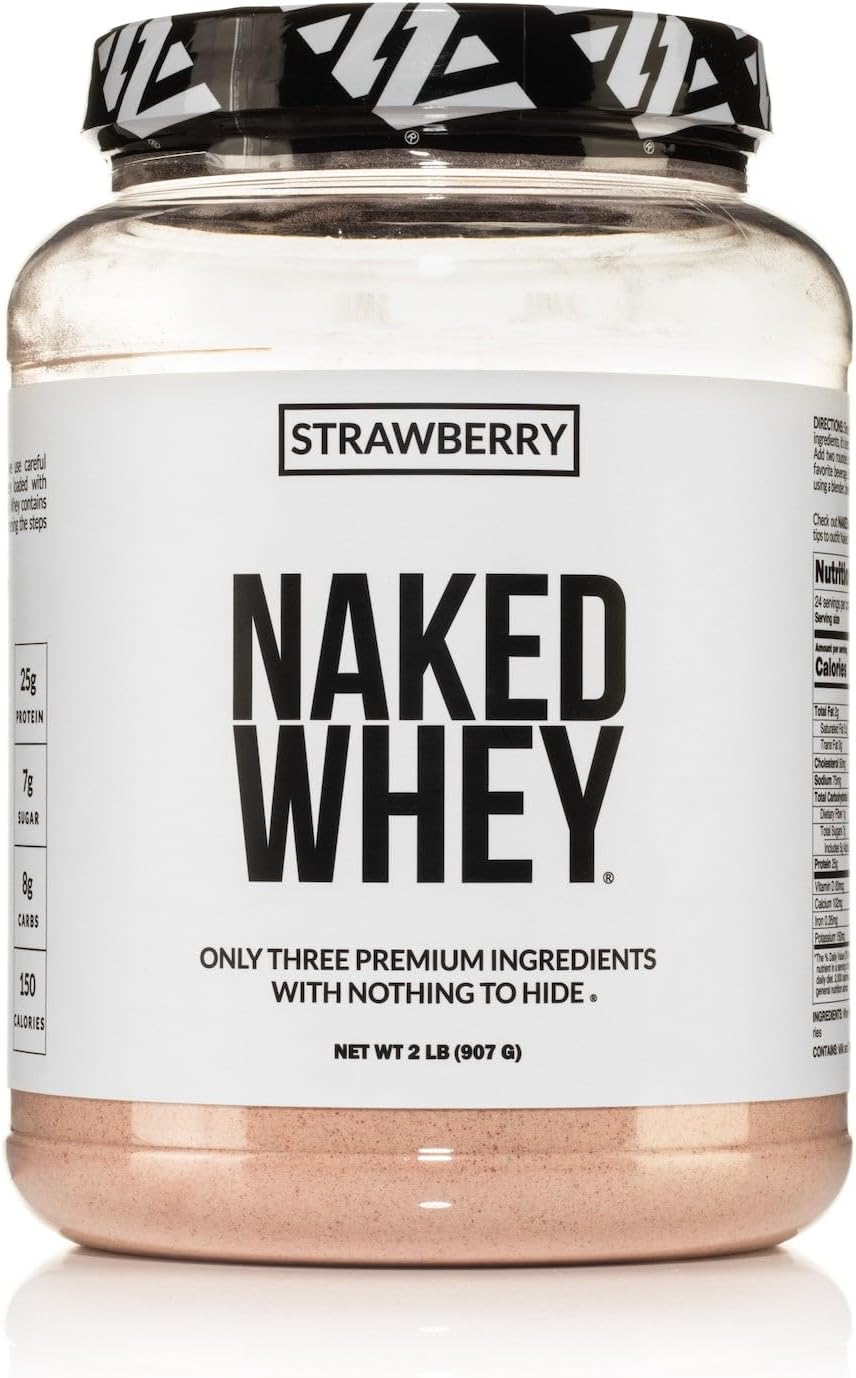 NAKED Whey Chocolate Protein Powder Strawberry