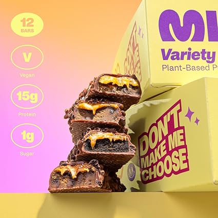 Misfits Vegan Protein Bars Variety pack