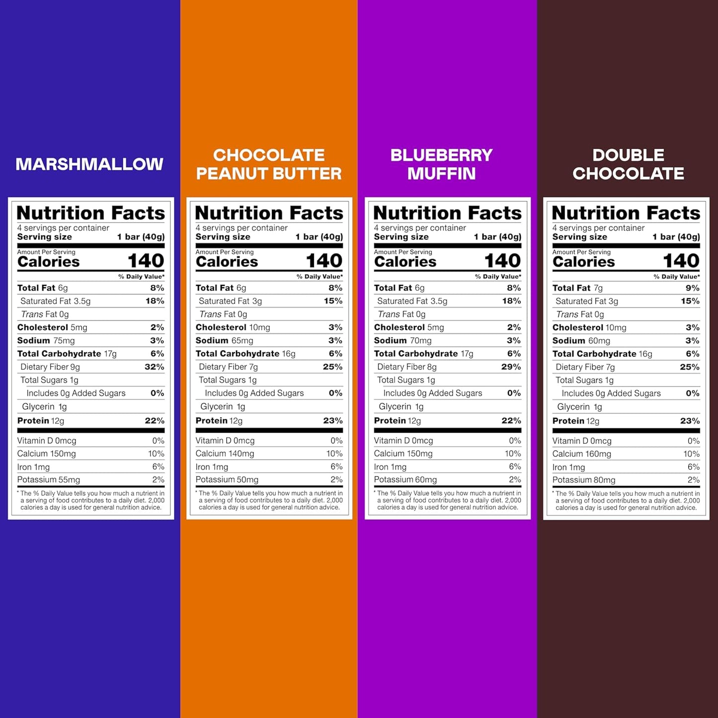 MAGIC SPOON Treats - High Protein Bars variety pack 8 ct