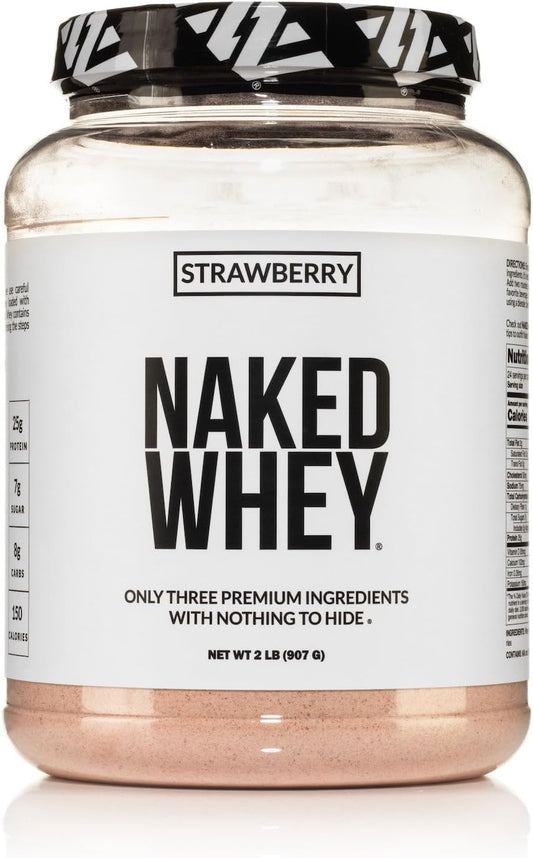 NAKED Whey Chocolate Protein Powder Strawberry