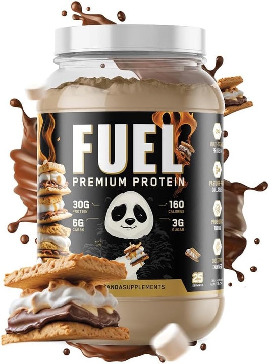 Panda Supplements FUEL Premium Protein Campfire S'Mores